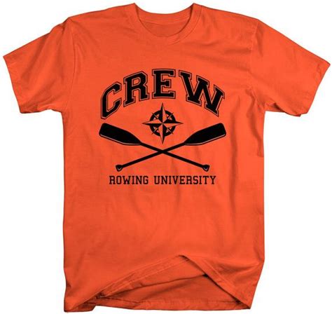 Rowing Shirt Crew T Shirt Rowing University Nautical Shirts For