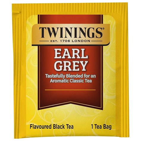 Twinings Earl Grey Black Tea Individually Wrapped Tea Bags