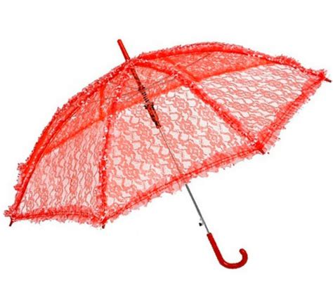 Parapluie Dentelle Rouge