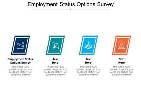 Employment Status Options Survey Ppt Powerpoint Presentation Portfolio