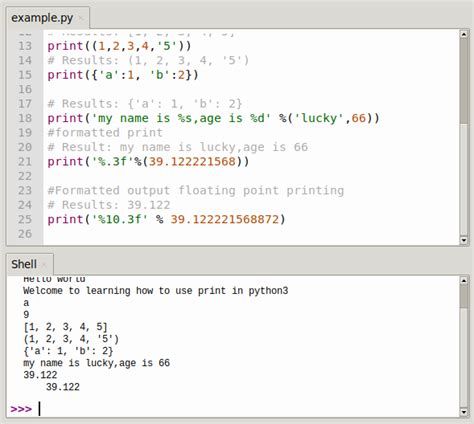 Python Print Function Python