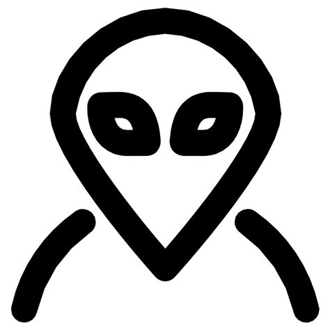 Alien Vector SVG Icon - SVG Repo