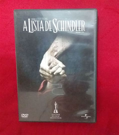 Dvd Duplo A Lista De Schindler Original Filme E S Rie Dvd Usado