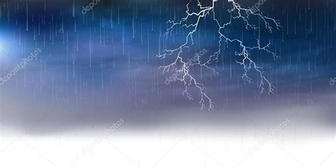 Thunder rain background — Stock Vector © JBOY24 #70749471