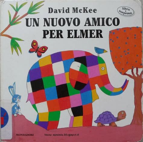 Un Nuovo Amico Per Elmer Tazze Spaiate Elmer The Elephants Elmer