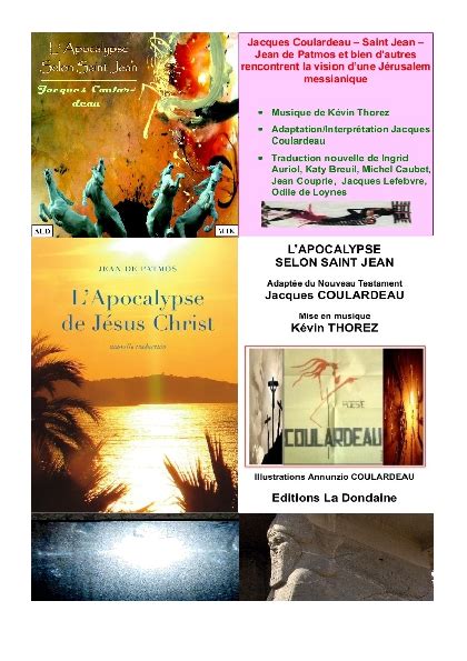 Pdf Apocalypse Sans Fin De Jean De Patmos Ou De Jésus Christ