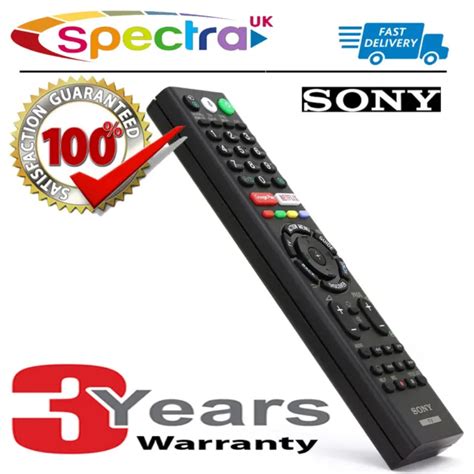 Genuine Original Sony Bravia Tv Rmf Tx E Voice Remote Control Netflix