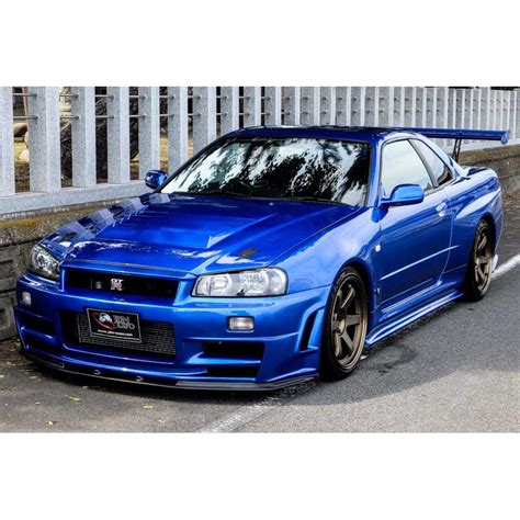 Nissan Skyline GT R R34 Bayside Blue For Sale Import JDM Cars To USA