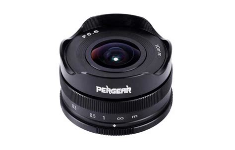 Pergear 10mm F56 Fisheye Lens For Sony E Fuji X M43 And Nikon Z