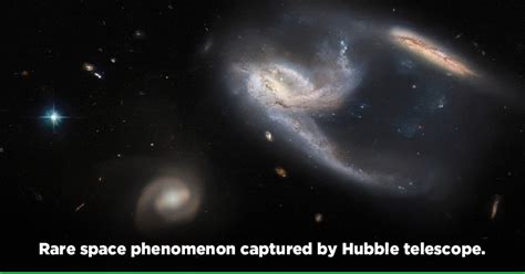 Two Far Off Galaxies Are Merging In Amazing New Pic From Hubble Telescope