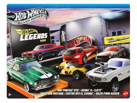 Hot Wheels Cast Spielzeugautos und Trucks im Maßstab Set mit HW Legends Fahrzeugen