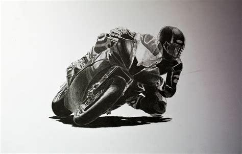 Bike Pencil Drawing