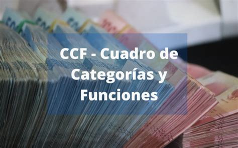 Cuadro De Categor As Y Funciones Arista Consultores