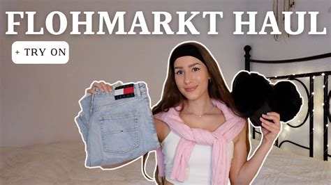 Flohmarkt try on Haul Frühlings must haves Tommy Hilfiger Adidas