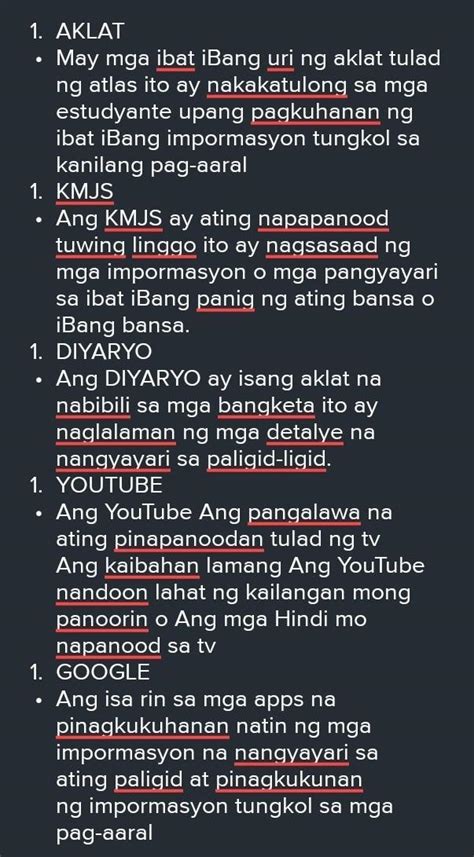 Pa Answer Po Kahit Yung Pangungusap Po Yung Kailangan Kopo Pangungusap