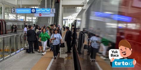 Tarif Kereta Cepat Whoosh Bakal Dinamis Mahal Saat Ramai