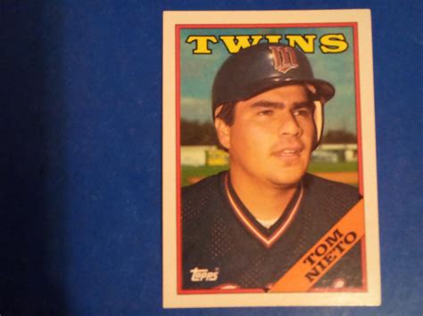 Tom Nieto Ungraded 1988 Topps