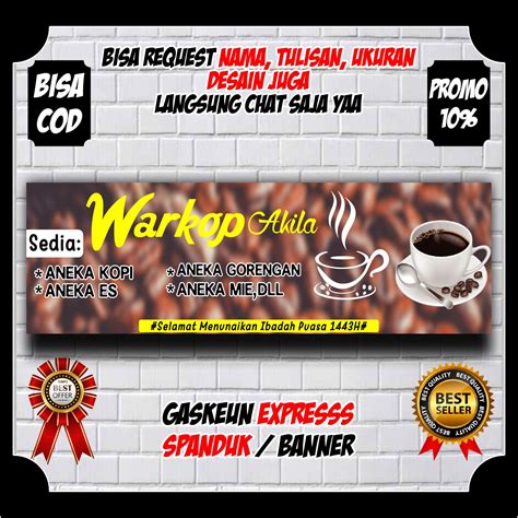 Contoh Desain Spanduk Warung Kopi Banner Warkop Gambar Spanduk Images – Kisahsekolah