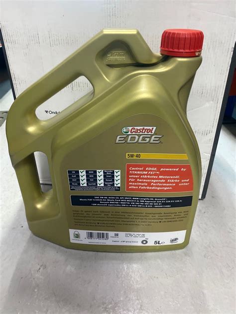 Castrol Edge 5W-40 -5L, Car Accessories, Car Workshops & Services on ...