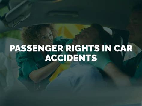 Passenger Rights In Car Accidents