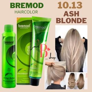 BREMOD 10 13 ASH BLONDE HAIR COLOR SET WITH OXIDIZING Shopee Philippines