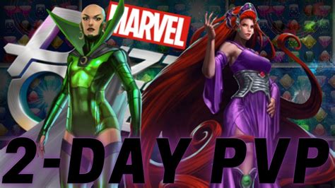 Marvel Puzzle Quest 2 DAY PVP MOONDRAGON MEDUSA BEST BUILDS