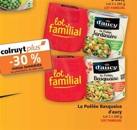 Promo La Po L E Basquaise D Aucy Chez Colruyt Icatalogue Fr