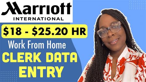 18 25 20 Per Hour Data Entry Clerk Work From Home Jobs Benefits Youtube