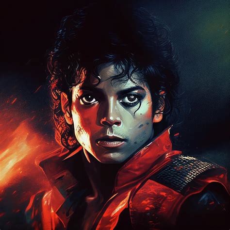 Michael Jackson No 2 Painting By My Head Cinema Pixels