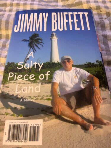 A Salty Piece Of Land Jimmy Buffett 2004 Hardcover Book And Cd Music