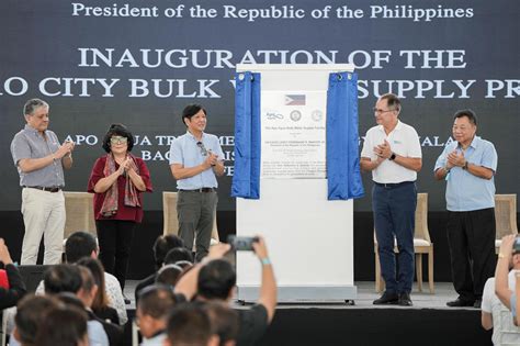 Marcos Speech During Davao Bulk Water Supply Inauguration