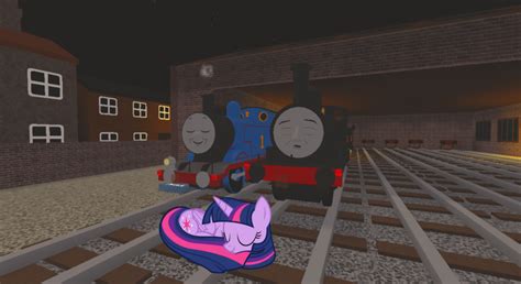 Twilight Sparkle Sleeping With Dane1020 And Rws Thomas At Vicarstown