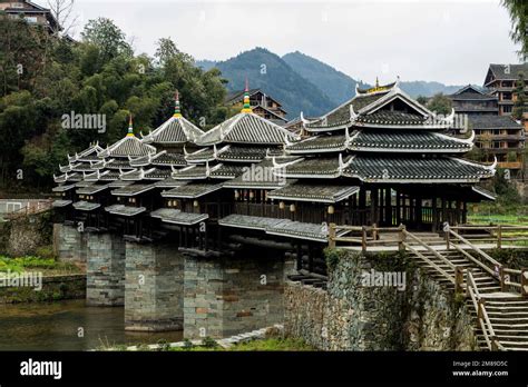 Panlong Bridge Cheng Yang Eight Village Hi Res Stock Photography And