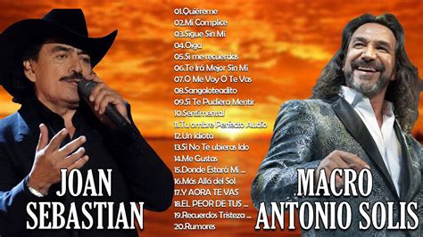 Joan Sebastian Y Marco Antonio Solis Grandes Exitos Joan