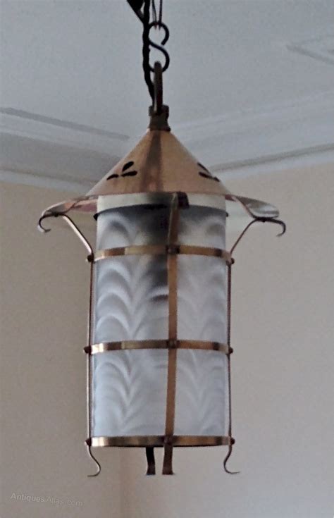 Antiques Atlas Arts And Crafts Ceiling Light In Brass