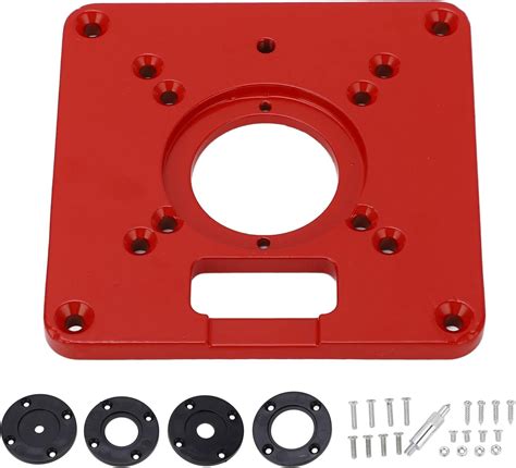 Universal Router Table Insert Plate Aluminium Router Table Insert