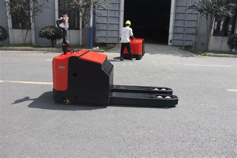 Ton Full Electric Manual Forklift Pallet Truck Te Ce Approval