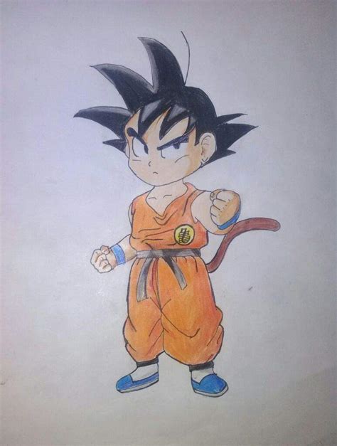 Mi Primer Dibujo De Dragon Ball Arte Amino Amino