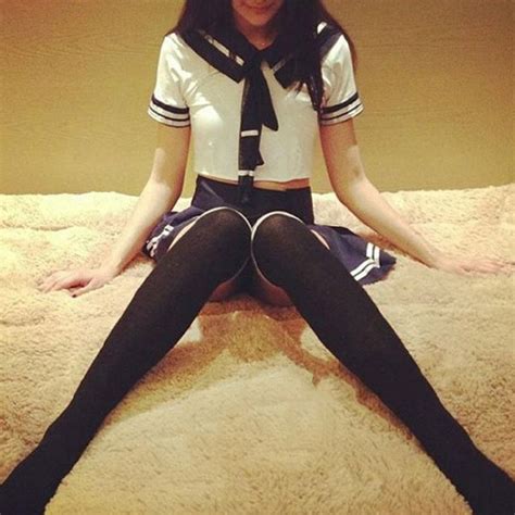 Japan Korean School Uniforms Sexy Cute Women Girl Sailor Suit Jk