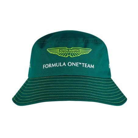 Gorro Tipo Bucket Del Equipo Aston Martin F En Verde