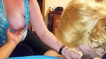 White Girls Threesome Blowjob Cum Swap AREA PORN