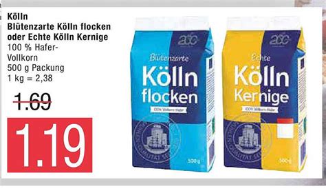 K Lln Bl Tenzarte K Lln Flocken Oder Echte K Lln Kernige Angebot Bei