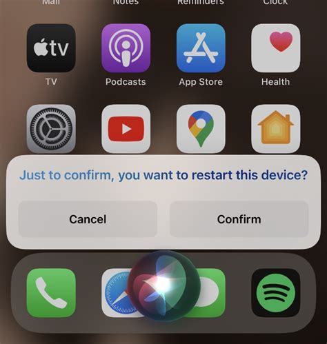 Reboot Your Iphone Using Siri In Ios How To