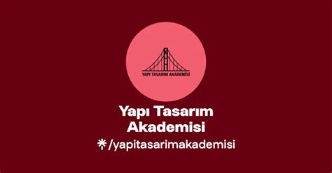 Yapı Tasarım Akademisi Instagram Facebook Linktree