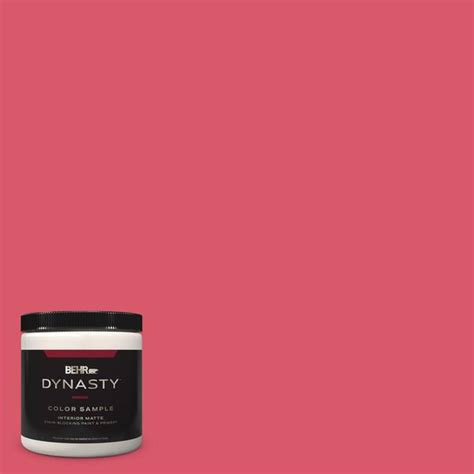 BEHR DYNASTY 8 Oz 130B 6 Dragon Fruit Matte Stain Blocking Interior