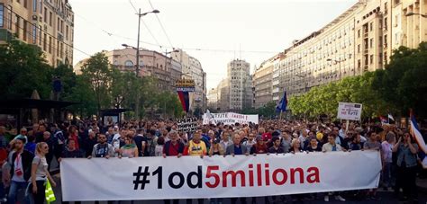 Protest Jedan od pet miliona u Beogradu Šetamo jer branimo