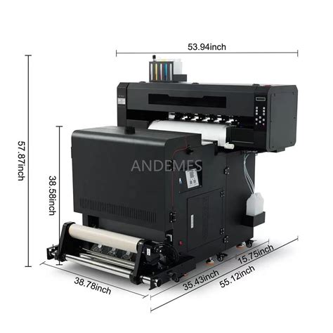 Andemes 2023 Best Selling Dtf Printer 2 Heads I3200 A1 Dtf 24inch