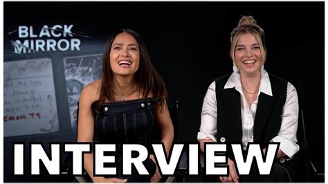 BLACK MIRROR Interview Salma Hayek And Annie Murphy Talk Joan Is