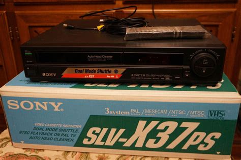 Sony Vhs Videorecorder Slv X S D Lkov M Ovl Na Opravu Nebo Na D Ly