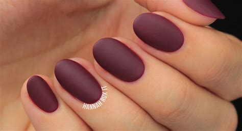 How To Get The Perfect Matte Manicure Hannah Rox It